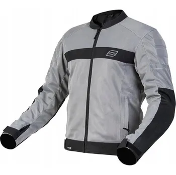 Moto bunda TEXTILNÍ BUNDA OZONE DART SILVER/BLACK 9XL