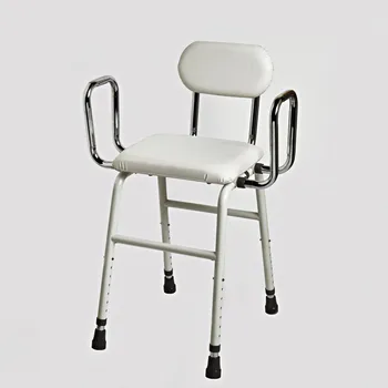 Jídelní židle 3Pagen Kuchyňská židle bílá Nastavení výšky v rozmezí 56-68 cm. Maximální nosnost až 136 kg.