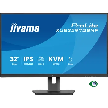 Monitor iiyama ProLite/XUB3297QSNP-B1/32"/IPS/QHD/100Hz/1ms/Černá/5R