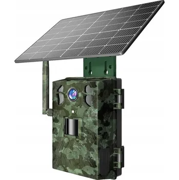 IP kamera Lesní kamera fotopast TOPHUNT H6 Green + Solární panel