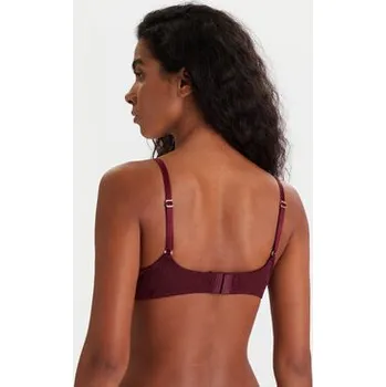 Dámská móda Guess Podprsenka Push-up O5RC12 KCLB0 Bordó 32B