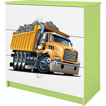 Komoda Komoda Kocot Kids 41 x 41 x 80 cm, odstíny zelené