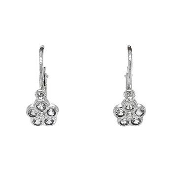 Náušnice Dětské Náušnice se Zirkony z Bílého Zlata 7121070