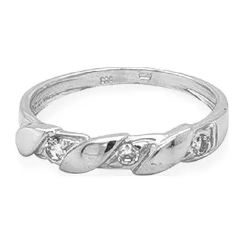 Prsten Zlatý Prsten se Zirkony 7130274