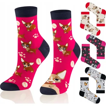 Dámské oblečení Ponožky Ponožky Pejsci Intenso 35-37