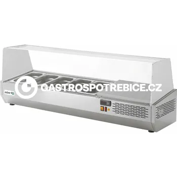 Pizza chladící pultová vitrína Asber GV-135 (GN1/4)