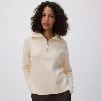 Dámský svetr Reserved - Svetr s viskózou - tělová - 381GP-02X - 381GP-02X-S