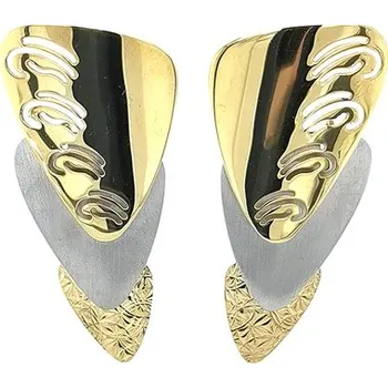 Náušnice Náušnice z Kobminovaného Zlata 7120949