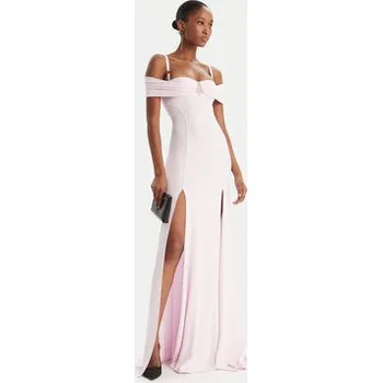 Dámské šaty Elisabetta Franchi Večerní šaty AB-R08-51E2-V800 Růžová Regular Fit 46