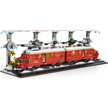 ostatní stavebnice STAVEBNICE REOBRIX VÁNOČNÍ VLAK MIKULÁŠSKÝ EXPRES POLÁRNÍ 2822 DÍLKŮ TECHNIC