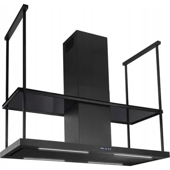 Digestoř Ostrůvková digestoř Nortberg Centropolis Elite Glass Black Matt