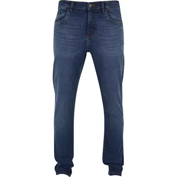 Pánské džíny Pánské džíny URBAN CLASSICS TB6397 NEW DARK BLUE WASHED 38