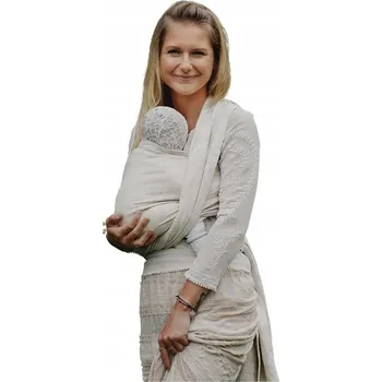 Šátek na nošení dítěte Šátek na nošení dětí tkaný Little Frog XL