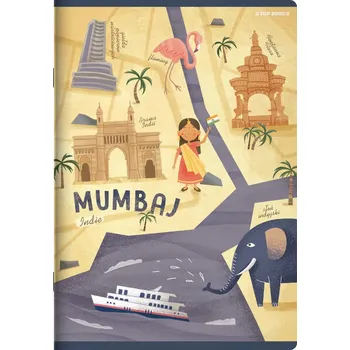 Sešit Sešit A5, linkovaný (3 linky), TOP-2000, 16 listů