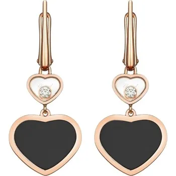 Náušnice Zlaté Náušnice Chopard Happy Hearts 837482-5210 2020024