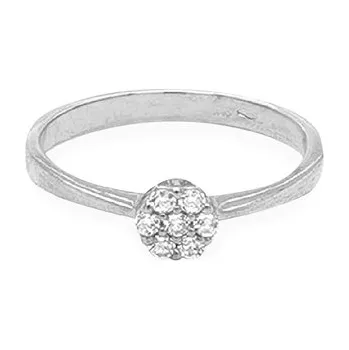 Prsten Zlatý Prsten se Zirkony 7131620