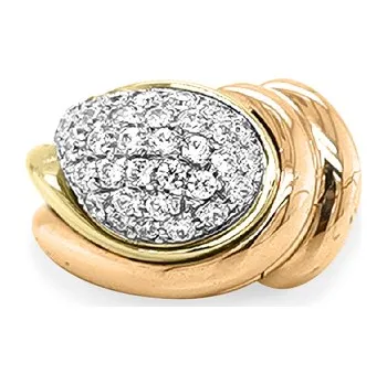 Prsten Zlatý Prsten se Zirkony 7140003