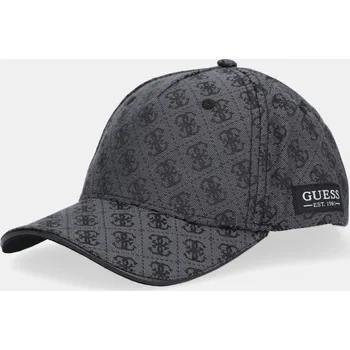 Kšiltovka Kšiltovka Guess MILANO šedá barva, vzorovaná, AM9369 POL01 AM9369.POL01 99X, vel. ONE SIZE