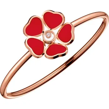Náramek Zlatý Náramek Chopard Happy Hearts Flowers 85A085-5803 2040106