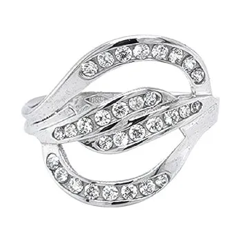 Prsten Zlatý Prsten se Zirkony 7131307