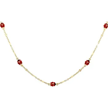 Náhrdelník Zlatý Dětský Náhrdelník Berušky 7350001