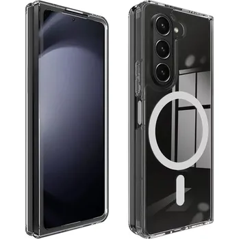 Pouzdro na mobilní telefon Kryt Samsung Galaxy Z Fold 6, Techsuit - MagSafe Pro, transparentní