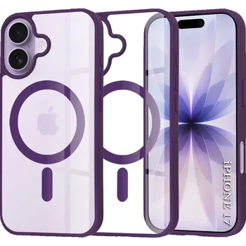 Pouzdro na mobilní telefon Kryt iPhone 17, Techsuit - MagSafe Pro, fialový