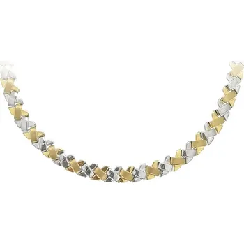 Náhrdelník Dámský Náhrdelník z Kombinovaného Zlata 7040177