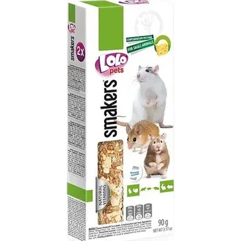Krmivo pro hlodavce LOLO SMAKERS 2 klasy se sýrem pro hlodavce 90 g