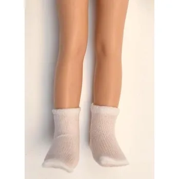 Doplněk pro panenku Paola Reina Bílé punčocháče pro panenky o velikosti 32 cm