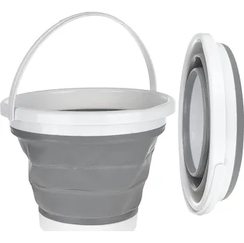 kbelík Silikonové vědro skládací 10l, Geko G02633