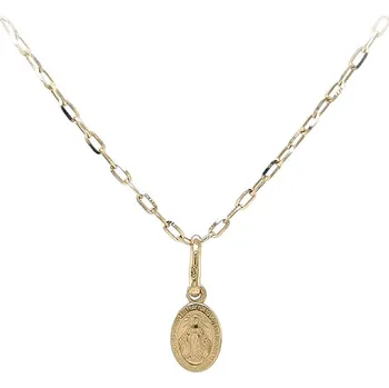 Přívěsek Zlatý Přívěsek s Jemným Vyobrazením Panny Marie 7150409