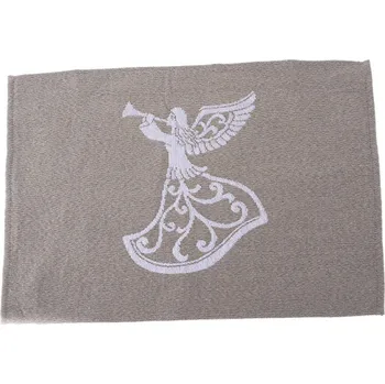 ubrus Dakls Prostírání textilní, béžové s andělem 30x45 cm, 12/144