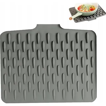 Odkapávač na nádobí VELKÁ PODLOŽKA NA SUŠENÍ NÁDOBÍ ODKAPÁVAČ ŽÁRUVZDORNÁ XXL 40x32,5 CM