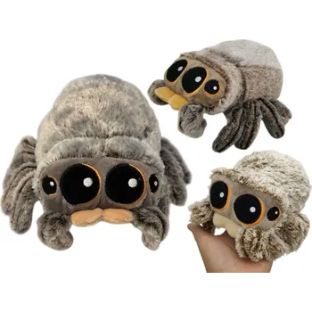 plyšák Lucas The Spider 20 cm Šedá