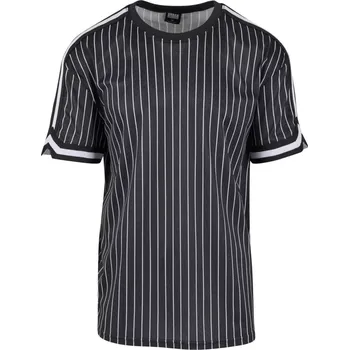 Pánské tričko Pánské triko URBAN CLASSICS TB6680 BLACK/WHITE M