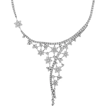 Náhrdelník Zlatý Náhrdelník s Diamanty KBS0029