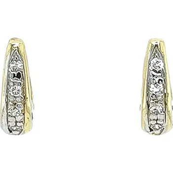 Náušnice Jemné Zlaté Náušnice pro Každodenní Eleganci 7120491