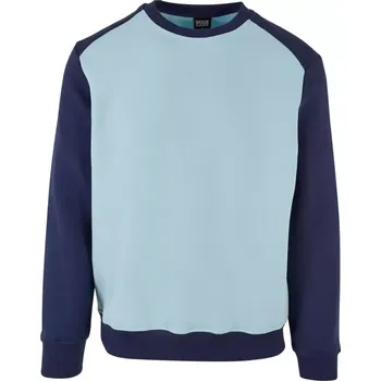 Pánská mikina Pánská mikina URBAN CLASSICS TB3830 OCEAN BLUE/DARK BLUE L