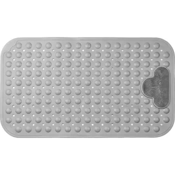 Protiskluzová podložka AWD Protiskluzová podložka s masážním mechanismem 70,5 x 41 cm, šedá 2019