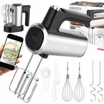 Ruční šlehač Camry CR 4233 400 W stříbrný