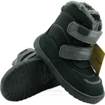 Zimní barefoot dětská obuv Protetika Nut black - vel. 33