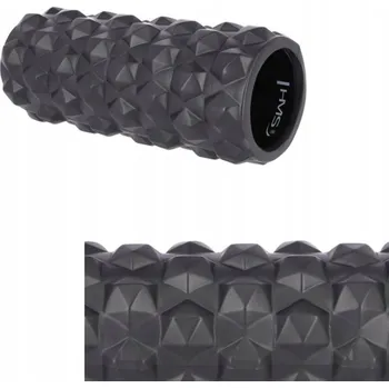 Fitness válec HMS FS107 Černý Roller 31,5 CM pro cvičení svalů a formování postavy
