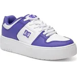 DC Shoes Sneakersy MANTECA 4 PLATFORM ADJS100156-5GW Bílá 37