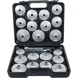 Kraftmann BGS 101035 1/2" sada klíčů na olejové filtry. Kraftmann sada 23 dílů