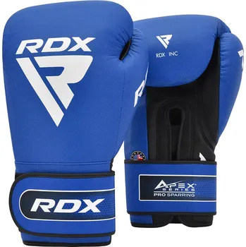 Boxerské rukavice RDX SPORTS Tréninkové boxerské rukavice 12 OZ MODRÁ