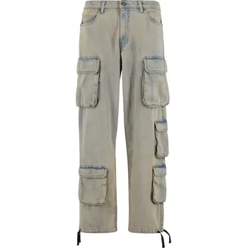 Pánské kalhoty URBAN CLASSICS TB7322 NEW LIGHT BLUE DIRTY WASHED 31