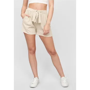 Musselin Shorts with tie belt XL