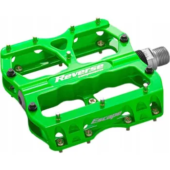 Pedál na kolo Platformové pedály Reverse ESCAPE zelené