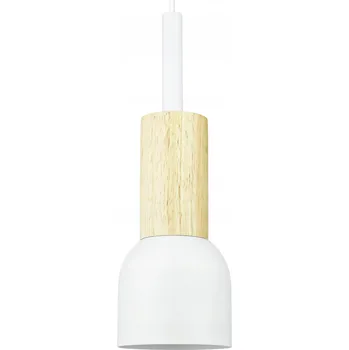 MINIMALISTICKÁ ZÁVĚSNÉ STROPNÍ SVÍTIDLO S LUSTREM E27 LED BÍLÁ